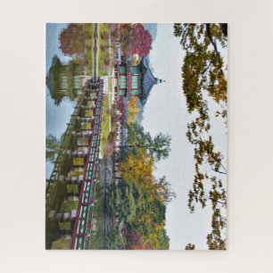 Schönes Hyangwonjeong Pavilion und Pagoda Puzzle