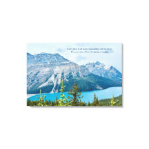 Schönes Inspirierend Zitat Bergsee Landschaft