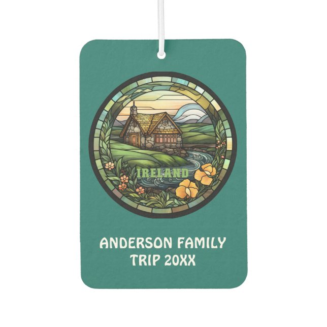 Schönes Irland Autolufterfrischer (Vorderseite)