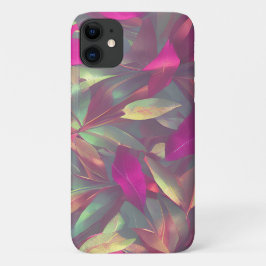 Schönes irrisierendes Blätter Muster Case-Mate iPhone Hülle