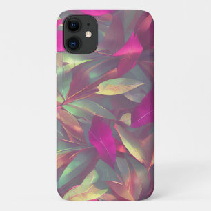 Schönes irrisierendes Blätter Muster Case-Mate iPhone Hülle