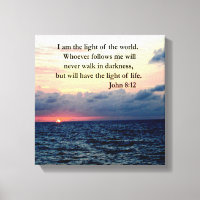 SCHÖNES JOHN 8:12 SONNENRISE-FOTO