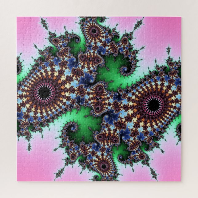 Schönes Julia Fraktal Puzzle (Vertikal)