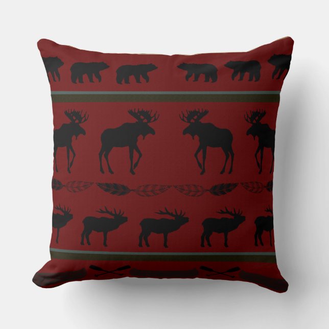 Schönes Kabinen-Kissen durch Leslie Harlow Kissen (Vorderseite)