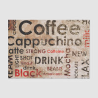 Schönes Kaffee-Espresso Cappucino Muster