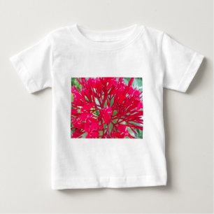 Schönes Kaleidoskop mit farbenfroher Rotmilch Baby T-shirt