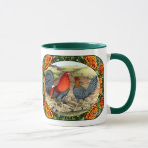 Schönes Kampffederwild Tasse