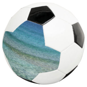Schönes Karibisches Meer Fußball
