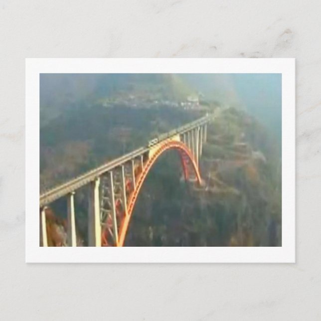 Schönes Kaschmir-Tal - Himalaya Indien Postkarte (Vorderseite)