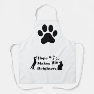 Schönes Katzenküchenhandtuch – Geschenk für Katzen Schürze