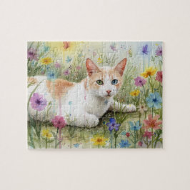 Schönes Katzenpuzzle Puzzle