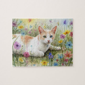 Schönes Katzenpuzzle Puzzle