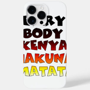 Schönes Kenia-Design für Phantastische Textpassage Case-Mate iPhone 14 Pro Max Hülle