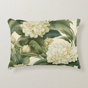 Schönes klassisches Blumenmuster Dekokissen