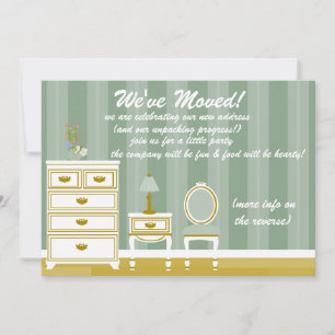 Schönes kleines Zimmer Einladung