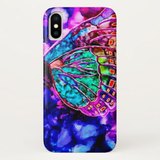 Schönes Kosmisches Schmetterling Wasserfarbengehäu Case-Mate iPhone Hülle