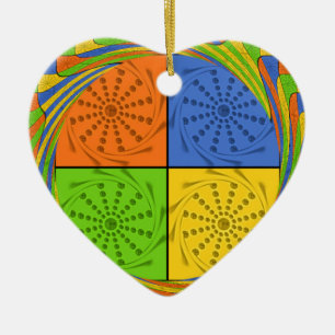 Schönes, kühnes ägyptisches Muster: Ein zauberhaft Keramikornament