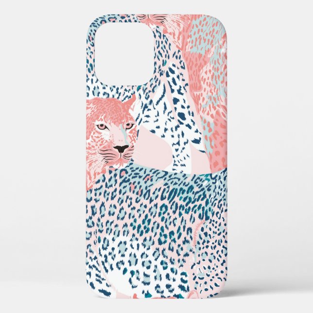 Schönes Kunstleopard nahtlos, abstrakt ein Case-Mate iPhone Hülle (Rückseite)