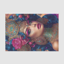 Schönes künstlerisches Dekoupage Tissue Paper