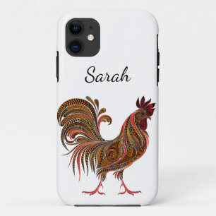 Schönes künstlerisches Design-Rooster Farm Hühnche Case-Mate iPhone Hülle