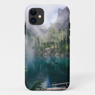 Schönes Lake Mountain Foto iPhone Case