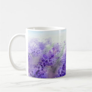 Schönes Lavendelfeld Kaffeetasse