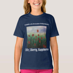 Schönes Leben, Freiheit & Streben nach Glück T-Shirt