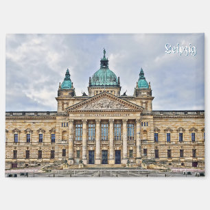 Schönes Leipzig, Deutschland Reise Magnet