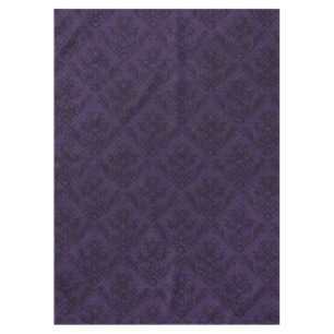 Schönes lila dunkles Goth viktorianisches Vintages Tischdecke