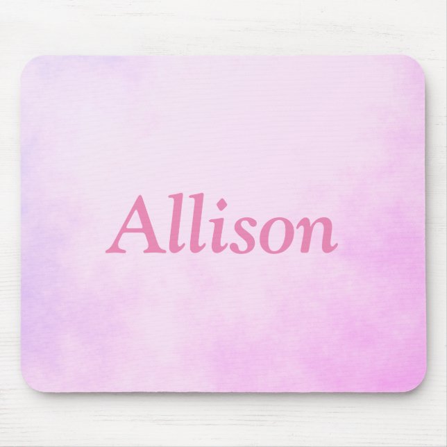 Schönes Lila Mousepad (Vorne)