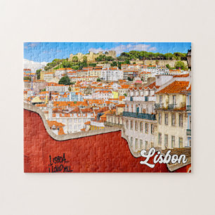 Schönes Lissabon, Portugal Puzzle