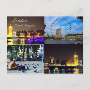 Schönes London, UK Postcard Postkarte