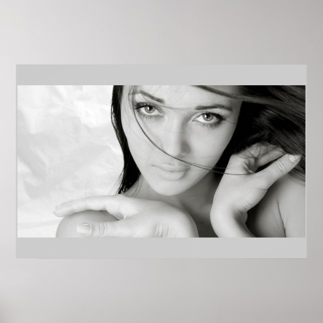 schönes Mädchen Poster (Vorne)