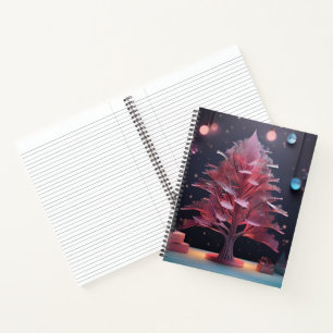 Schönes mädchenhaftes Notizbuch der rosa 3D-Uni