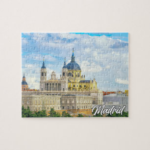 Schönes Madrid, Spanien Puzzle