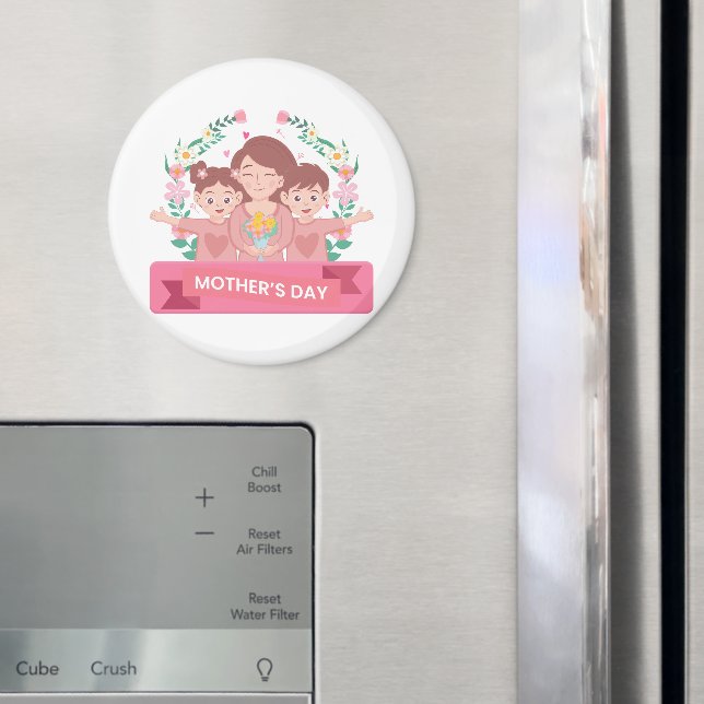 Schönes Magnet für Muttertag (In Situ (Kühlschrank))