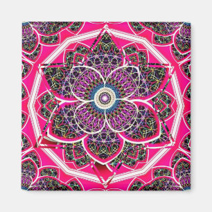 schönes Mandela-Design Magnet