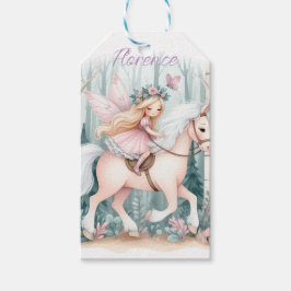 Schönes Märchen, das in einem bezaubernden Wald re Geschenkanhänger