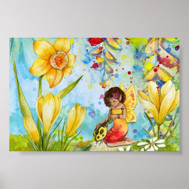 Schönes Märchenposter Poster (Vorne)