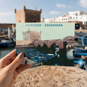 Schönes Marokko Essaouira Souvenir Altstadt Postkarte