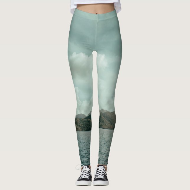 Schönes Meeresleben Leggings (Vorderseite)