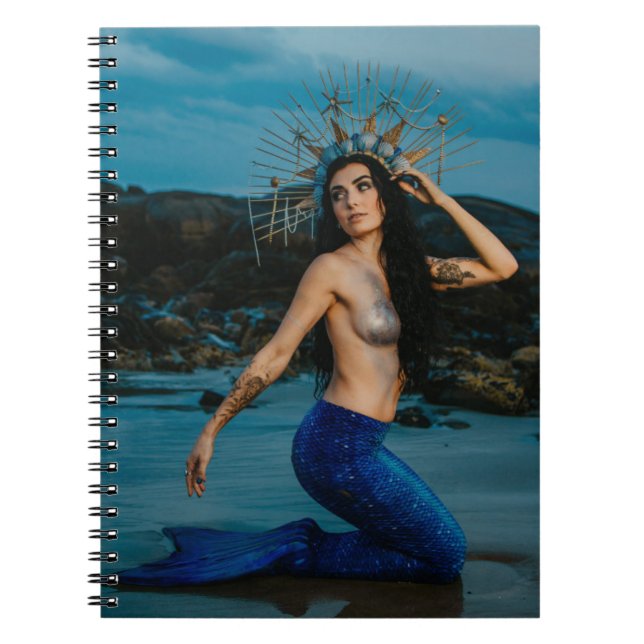 schönes Meerjungbuch | Hinweis Notizblock (Vorderseite)