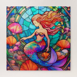 Schönes Meerjungfraupuzzle Puzzle