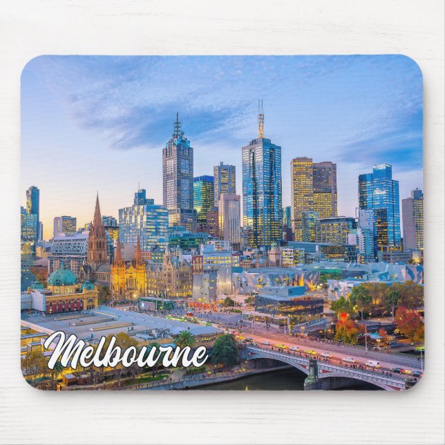 Schönes Melbourne, Australien Mousepad (Vorne)