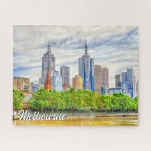 Schönes Melbourne, Australien Puzzle