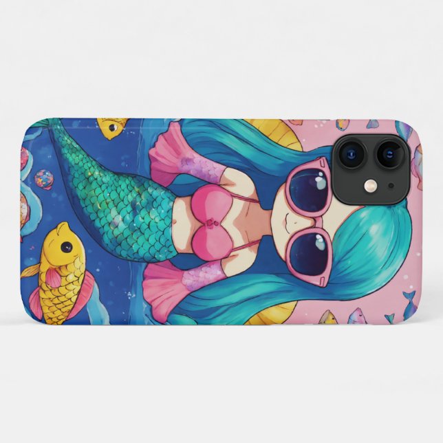 SCHÖNES MERMAID Case-Mate iPhone HÜLLE (Rückseite (Horizontal))