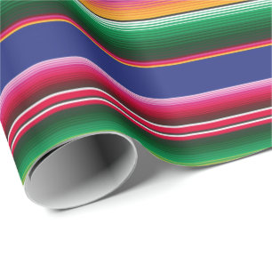 Schönes mexikanisches Serape-Blanket-Muster Geschenkpapier