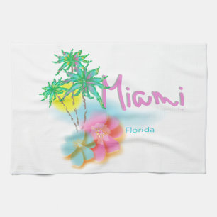 Schönes Miami Florida Küchentuch