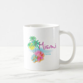 Schönes Miami Florida Tasse