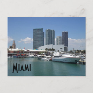 Schönes Miami Postkarte